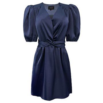 Liberté - Tiki SS Twist Dress - Midnight Navy